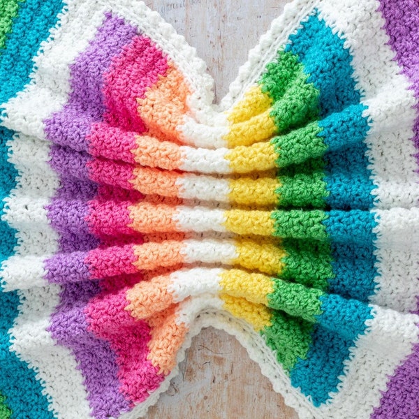 Crochet Baby Blanket Pattern by Maisie and Ruth | *Instant Download* | **PATTERN ONLY**
