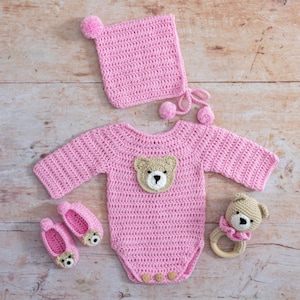 Crochet Pattern Bundle, Crochet Teddy Bear Set Pattern Bundle by Maisie and Ruth Instant Download PDF PATTERNS ONLY image 9