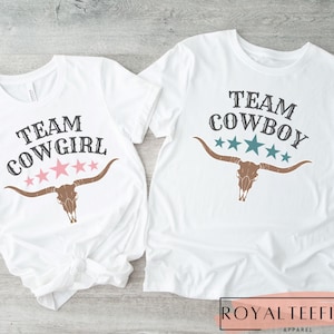 Matching cowboy store shirts for couples