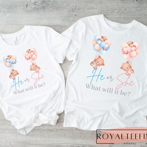 Maglietta Gravidanza Divertente - Annuncio Sorpresa 'Boy Or Girl' | Regalo Baby Shower - Foto 8