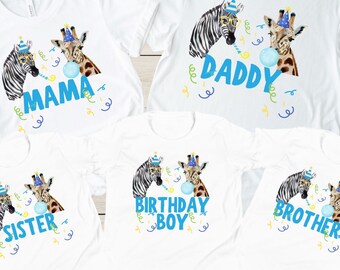 Party Tier Shirt Party Tier Geburtstag Shirt Zoo Tiere Shirt Zoo Geburtstag Shirt Party Tiere Safari Geburtstag TShirt Party Tier Outfit