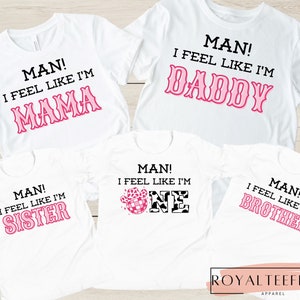 Man I Feel Like I&#39;m One Outfit Disco Cowgirl Birthday TShirt Space Cowgirl First Birthday T-Shirt Man I Feel Like I&#39;m One Birthday Shirt