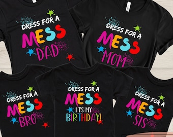 Paint Party Shirt Paint Birthday TShirt Painting Party TShirt Girls Painting Party Matching Family Birthday T-Shirt Art Birthday Art Party