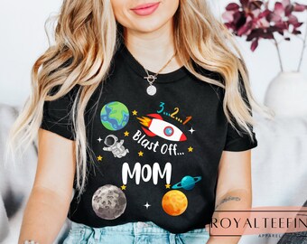planet kyu Tシャツ　The Birthday Amazon.com: Solar system birthday shirt, planets birthday