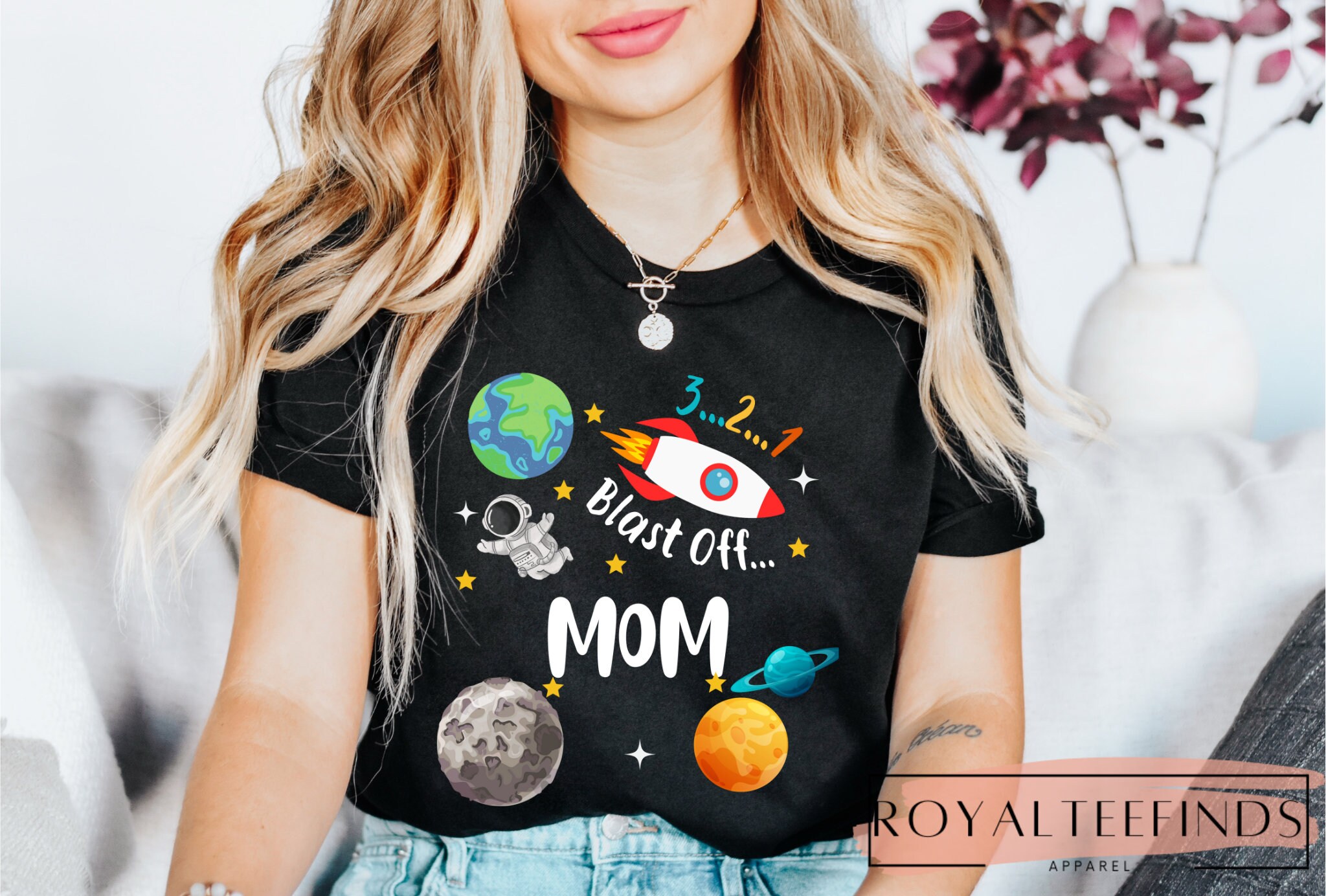 planet kyu Tシャツ　The Birthday Amazon.com: Cousin Of The Birthday Boy Space Planet Theme