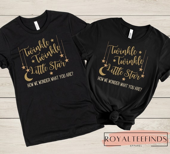 Twinkle Little Star How We Wonder Boy Or Girl T Shirt Twinkle Little Star How We Wonder Boy Or Girl T Shirt