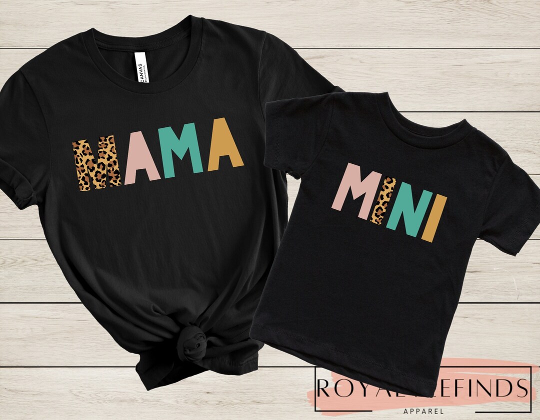 Orange and turquoise mommy is my dearest women’s high-waisted t-shirt.