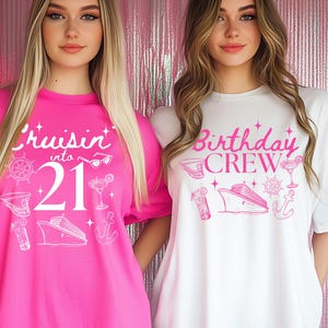 21st Birthday Shirt Cruise Birthday Shirt Comfort Colors Birthday Cruise Vacation Shirt Birthday Cruise Shirt Family Cruise Shirts Bday Crew
