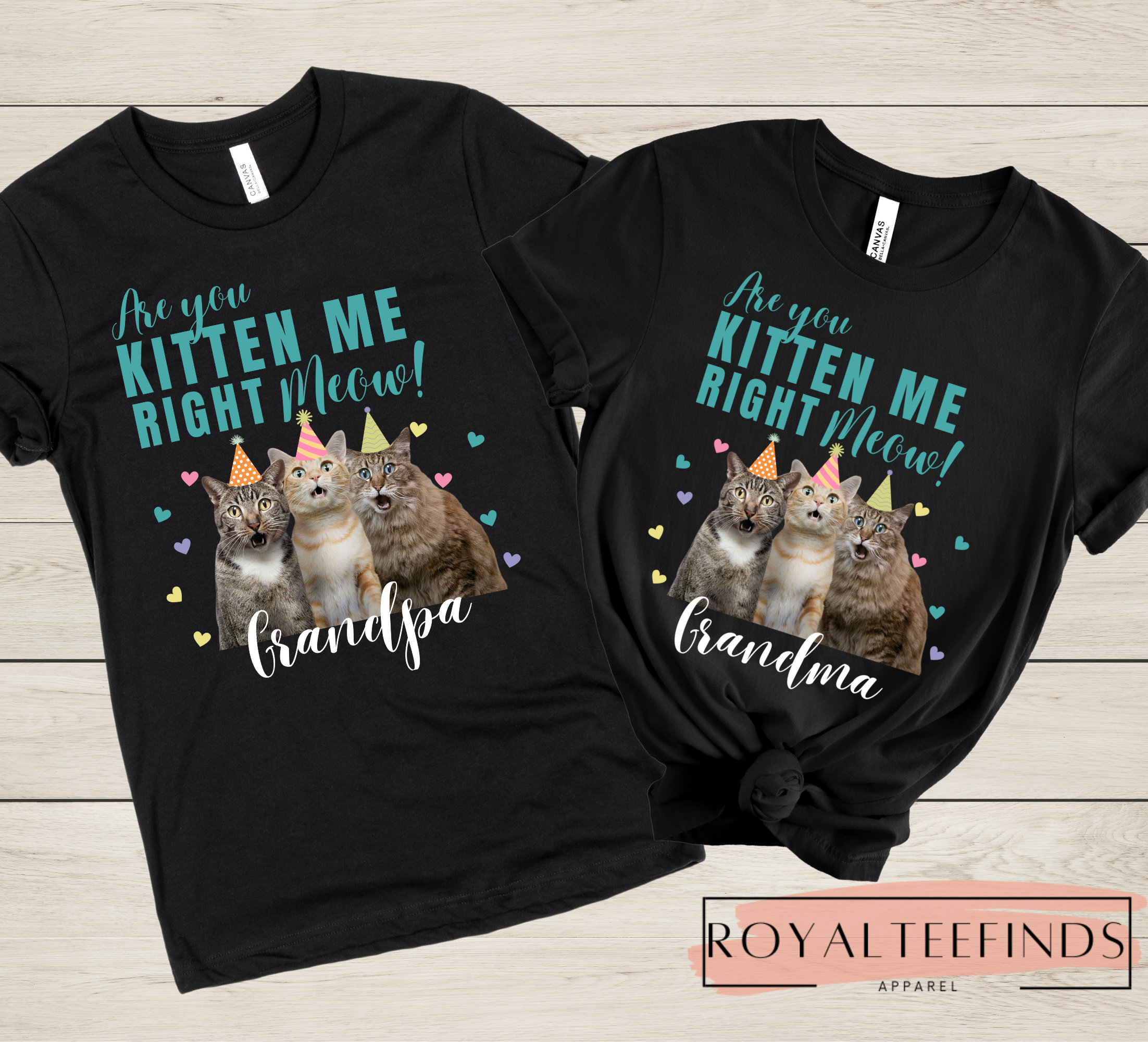 Cat Birthday Shirt Cute Cat Birthday Tshirt Are You Kitten Me Etsy