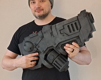 Space Dwarf Ion Blaster, Life Size Cosplay Prop Kit.