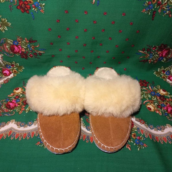 Handmade slippers  sheep Polish highlanders