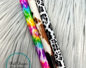 Bolígrafo de gel Inkjoy con purpurina y envoltura completa, diseño personalizado