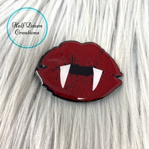 Vampire Badge Reel, Halloween Badge Reel, Custom Badge Reel, ID Badge, Work Badge, Nurse Badge Reel, Medical Badge Reel
