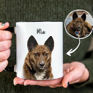 Custom Pet Mug Using Pet Photo, Dog Mug, Dog Lover Gift, Custom Dog Mug, Personalized Dog Lover Gift, Custom Mug Pet, Dog Owner Gift