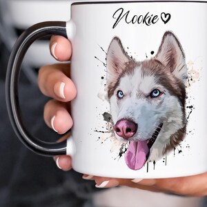 Custom Pet Mug Using Pet Photo, Dog Mug, Dog Lover Gift, Custom Dog Mug, Personalized Dog Lover Gift, Custom Mug Pet, Dog Owner Gift