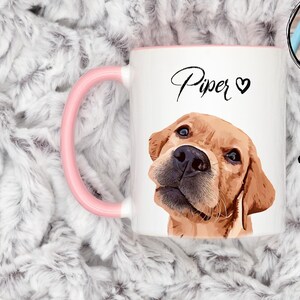 Custom Pet Mug Using Pet Photo, Dog Mug, Dog Lover Gift, Custom Dog Mug, Personalized Dog Lover Gift, Custom Mug Pet, Dog Owner Gift
