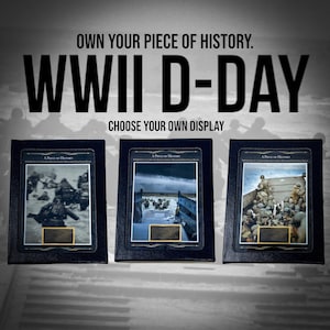 RARE! WWII June 6th, 1944 D-Day Omaha Beach Recovered U.S. Infantry Division Inflatable Lifebelt with History Display Case (C.O.A. Included)