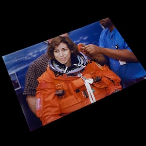 Ellen Ochoa Autographed NASA Photo: First Latina Woman in Space (C.O.A. Included)