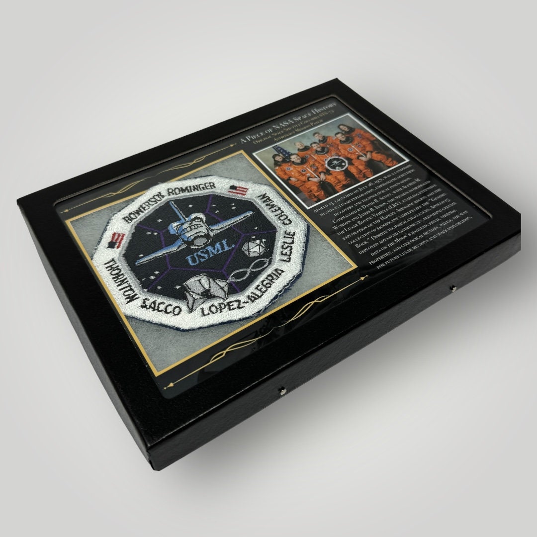 STS-73 NASA Space Shuttle Columbia Mission Patch Display Case (C.O.A ...