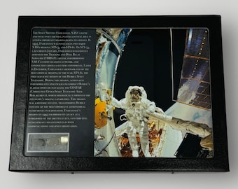 Rare NASA Space Shuttle Endeavour STS-54 Fragment Display with COA