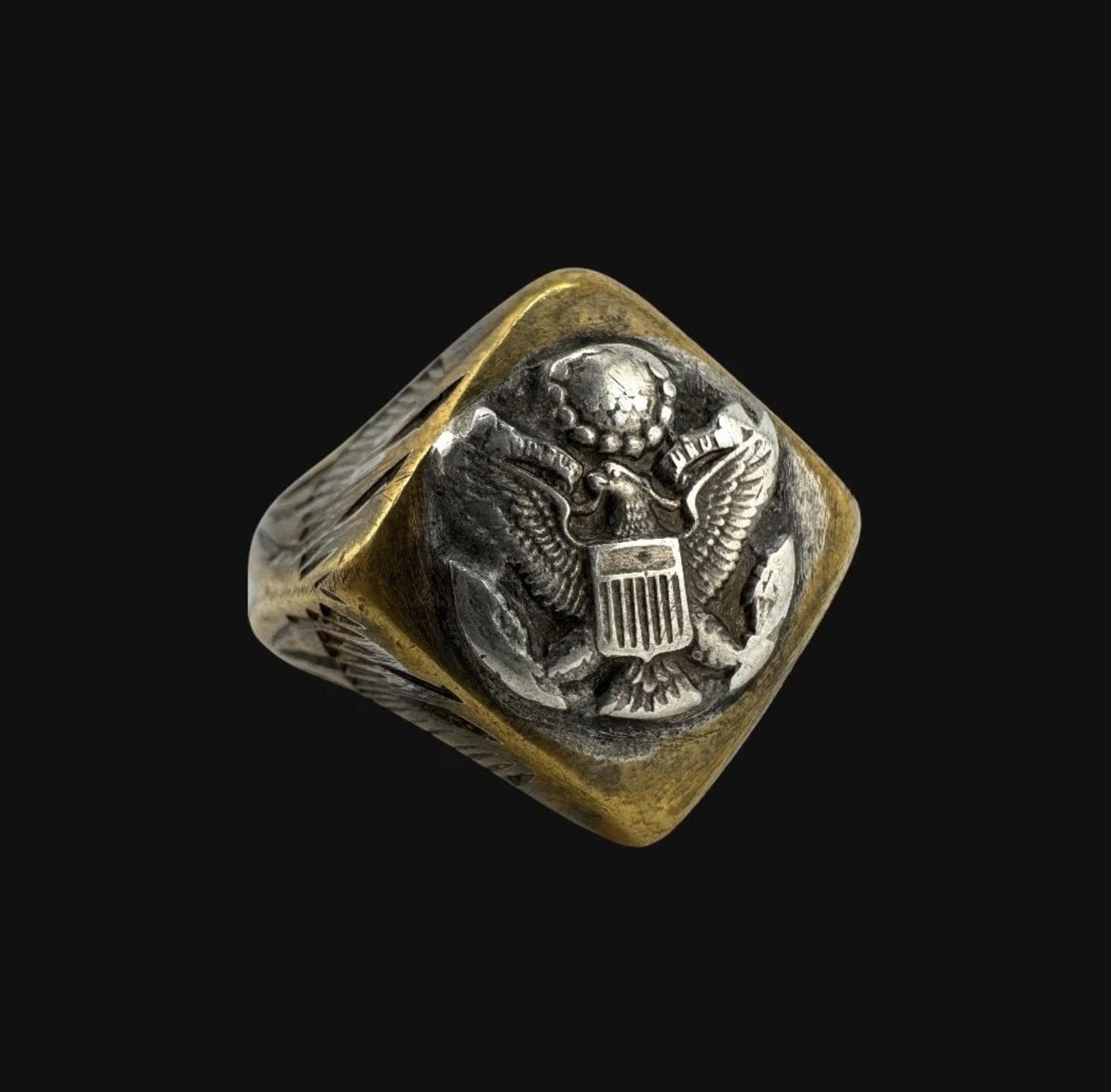 Vintage us army ring - Etsy 日本