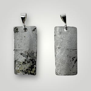 WWII B-17 Aircraft Metal Pendant: 8th Air Force, Sterling Silver Clasp (C.O.A.)