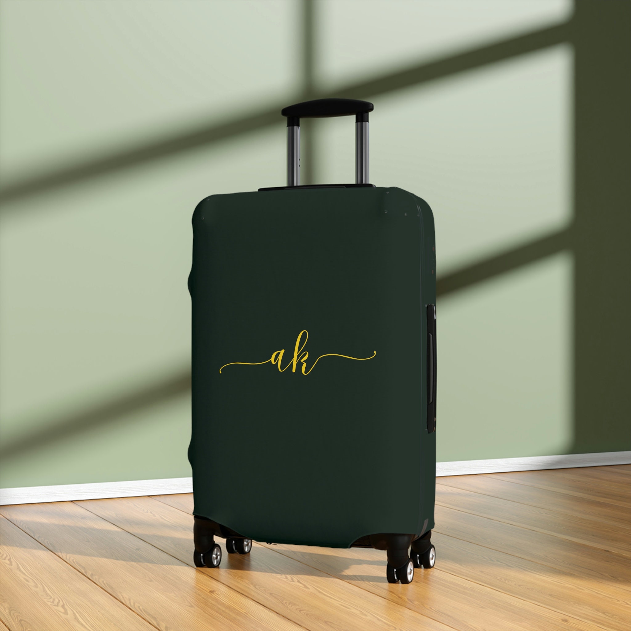 Custom Luggage Cover - Monogram Initials