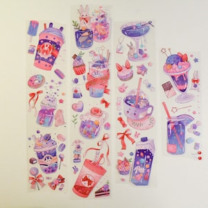 Taste of space|Caiyuanzi Studio gelokaliseerde PET-tape met zware inkt|100 cm lus|Journaling|Scrapbooking|Decortape|菜园子工作室 来一口星空