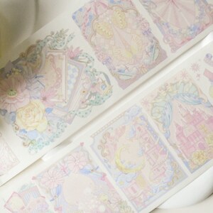 Ochtendbrief|fantasy washitape-voorbeeld | lus van 100 cm|Scrapbooking|Journaling|