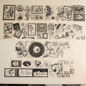 PET-tape voor postzegels| Iris| Tournesol studio vol.7 kristal PET-tape|100 cm lus|Journaling|Scrapbooking|Decortape|野葵 Iris
