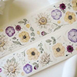 Zonnebloemen|Stalen washitape|Lens van 100 cm|Scrapbooking|Journaling||