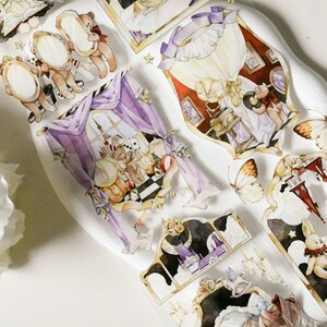 Verloren droom 's avonds laat|Kristalen PET-washi-tape|Lens van 100 cm|Scrapbooking|Journaling||