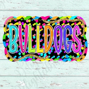 Bulldogs png design for shirt, mascot png file, Png file download, Designer png design, School mascot png, Bulldogs shirt png