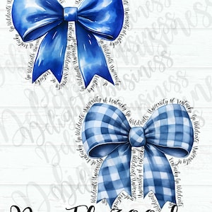 Wildcats bow png file, wildcats png file, Png file download, Sublimation png file, mascot shirt, mascot sticker, Go Wildcats png file