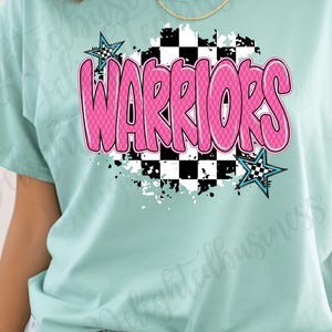 Warriors png design for shirt, preppy mascot png file, Png file download, Warriors shirt, Warriors shirt png, designer png design