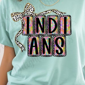 Indians png design for shirt, mascot png file, Designer png design, School mascot png, Game day png, Indians shirt png
