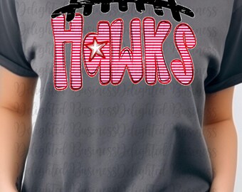 Hawks seersucker png design for shirt, mascot png file, Png file download, Sublimation png file, Hawks png shirt, Hawks shirt png