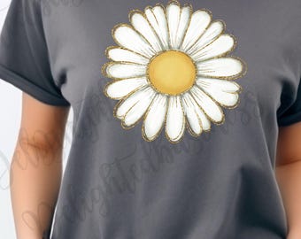Fichier png de marguerite, conception png d'été, téléchargement de fichier Png, conception png de concepteur, conception png de fleur, fleur de marguerite png