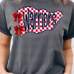 Warriors png design for shirt, preppy mascot png file, Png file download, Warriors shirt, Warriors shirt png, designer png design