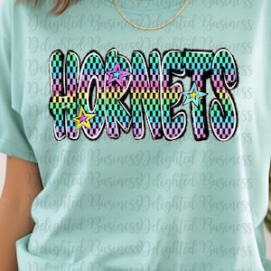 Hornets png design for shirt, mascot png file, Png file download, Sublimation png file, Hornets shirt, Hornets shirt png