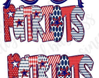 Diseño PNG de los Patriots para camiseta, archivo PNG de mascota, diseño PNG de diseñador, mascota PNG de escuela, PNG de día de juego, PNG de camiseta de los Patriots