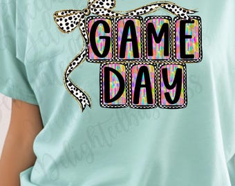 Game Day png file, Game Day Sublimation, Sublimation download, png designs