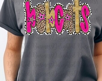 Bobcats png design for shirt, mascot png file, Png file download, Designer png design, Bobcats mascot png, Bobcats shirt png