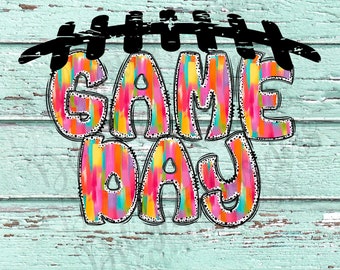 Game Day png file, Game Day Sublimation, Sublimation download, png designs