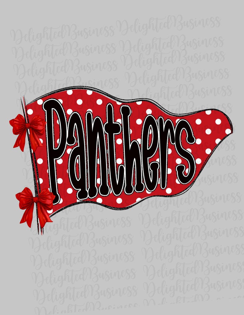Panthers Mascot PNG, School Spirit Shirt Design, Panther Sublimation ...