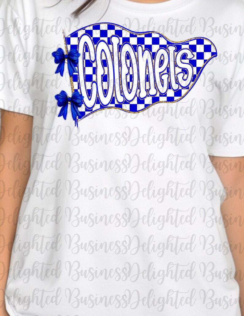 Colonels Png File, Mascot Png File, Png File Download, Sublimation Png ...