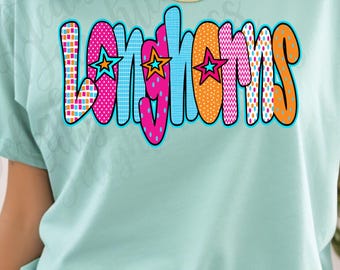 Archivo PNG de los Longhorns, archivo PNG de mascota, descarga de archivo PNG, archivo PNG de sublimación, camiseta de mascota, pegatina de mascota, archivo PNG, diseño de camiseta de los Longhorns