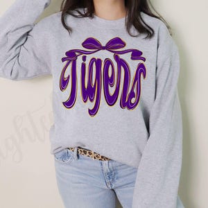 Tigers png design for shirt, mascot png file, Png file download, Sublimation png file, Tigers shirt, Tigers shirt png, Multi color tigers