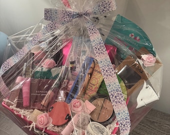 Handcrafted Beauty and Skincare Essentials Gift Basket