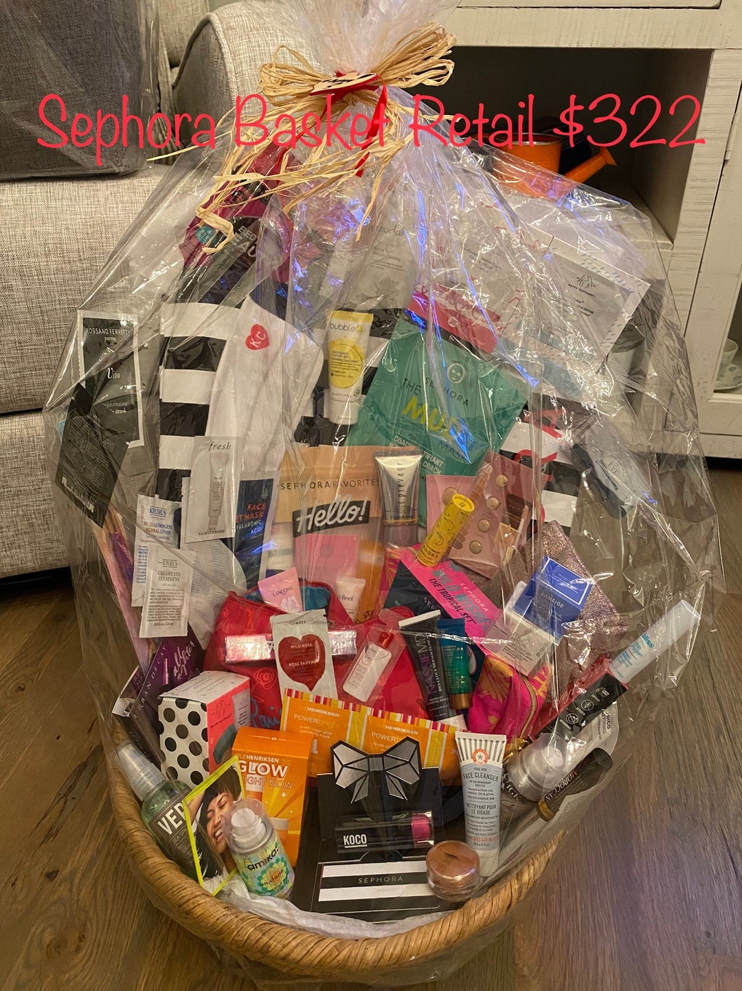 CREATING AN ORGANIZATION THEMED GIFT BASKET USING ITEMS FROM TARGET:  perfect for a silent auction! 